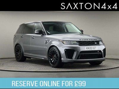 used Land Rover Range Rover Sport 5.0 P575 V8 SVR Auto 4WD Euro 6 (s/s) 5dr