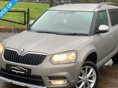 Used Skoda Yeti SE 110 HP (80 kW) 2015 Beige SUV