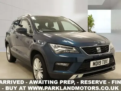 Used Seat Ateca XCELLENCE 115 HP (84 kW) 2019 Blue SUV
