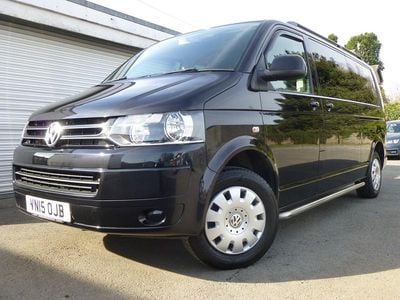 Used VW Transporter 140 HP (102 kW) 2015 Black Van