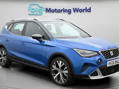 Used Seat Arona Xperience Lux 116 HP (85 kW) 2024 Blue SUV