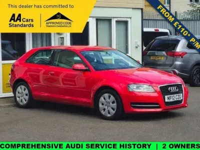 Used Audi A3 160 HP (117 kW) 2012 Red Hatchback