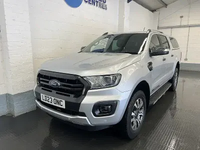 Begagnad Ford Ranger Wildtrack 2023 Silver Pickup