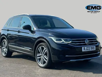 Used VW Tiguan Elegance 150 HP (110 kW) 2022 Black SUV
