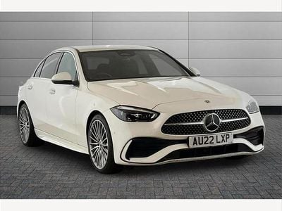 Used Mercedes C200 AMG Line Premium 200 HP (147 kW) 2022 White Sedan
