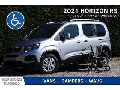Used Peugeot Rifter 131 HP (96 kW) 2021 Silver MPV