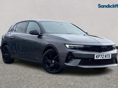 Used Vauxhall Astra GS Line 130 HP (95 kW) 2022 Grey Hatchback