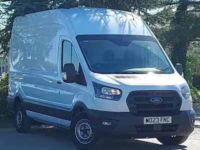 Used Ford Transit 130 HP (95 kW) 2023 White Van