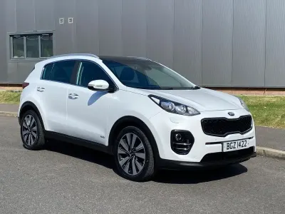 Used Kia Sportage 182 HP (133 kW) 2016 White SUV