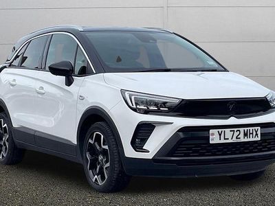 Used Vauxhall Crossland Ultimate 110 HP (80 kW) 2023 White SUV