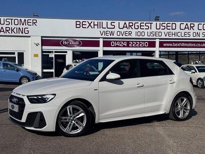 Begagnad Audi A1 Sportback S-Line 150 HK (110 kW) 2020 Vit Halvkombi