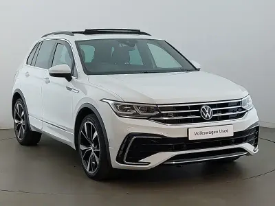 Usado VW Tiguan R-line 150 CV (110 kW) 2022 Blanco SUV