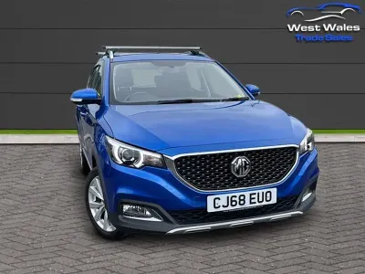 Used MG ZS Excite 106 HP (77 kW) 2019 Blue SUV