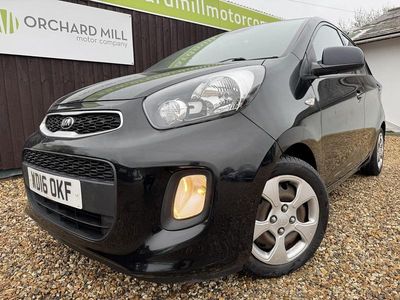 Used Kia Picanto Air 66 HP (48 kW) 2016 Black Hatchback