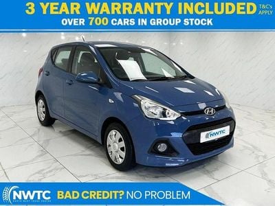 Used Hyundai i10 SE 87 HP (63 kW) 2016 Blue Hatchback