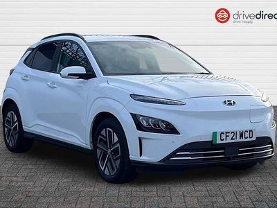 White Used 2021 Hyundai Kona Premium SUV | £13,299 (Fair price)