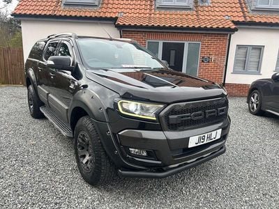 Used Ford Ranger Wildtrack 200 HP (147 kW) 2016 Black Pickup