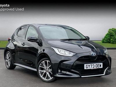 Eclipse black Used 2023 Toyota Yaris Hybrid Hatchback | £18,999 (Fair price)
