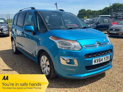 Used Citroën C3 Picasso Exclusive 90 HP (66 kW) 2014 Blue MPV