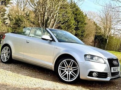 Used Audi A3 Cabriolet S-Line 140 HP (102 kW) 2011 Silver Cabriolet