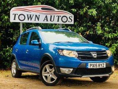 Blue Used 2015 Dacia Sandero Ambiance Hatchback | £3,990 (Good price)