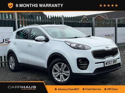 Used Kia Sportage 177 HP (130 kW) 2017 White SUV