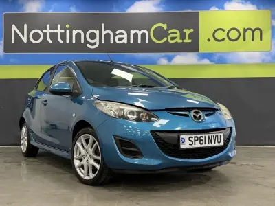 Używany Mazda 2 84 KM (61 kW) 2011 Niebieski Hatchback