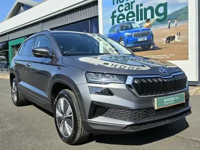 Używany Skoda Karoq SE Drive 190 KM (139 kW) 2023 Szary SUV