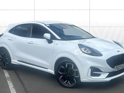 Begagnad Ford Puma ST-Line X 125 HK (91 kW) 2023 Vit SUV