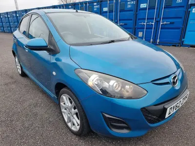 Used Mazda 2 82 HP (60 kW) 2012 Blue Hatchback