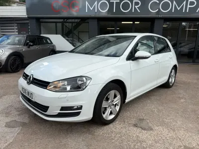 Used VW Golf VII Edition 125 HP (91 kW) 2016 White Hatchback
