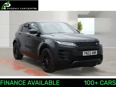Used Land Rover Range Rover evoque 204 HP (150 kW) 2022 Santorini black metallic SUV