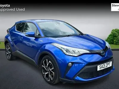Used Toyota C-HR Design 122 HP (89 kW) 2021 Blue SUV