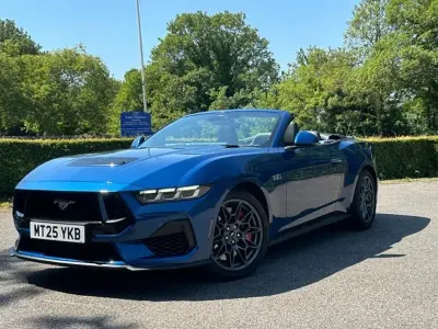 Used Ford Mustang GT Convertible 446 HP (328 kW) 2025 Blue Cabriolet