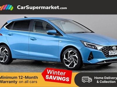 Turquoise Used 2022 Hyundai i20 Premium Hatchback | £13,197 (Fair price)
