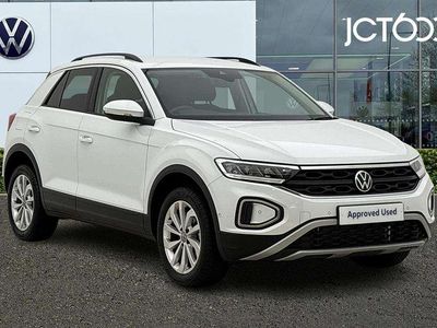 White Used 2025 VW T-Roc Match SUV | £25,048 (Fair price)