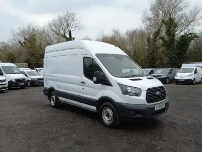 Used Ford Transit 130 HP (95 kW) 2018 White Van