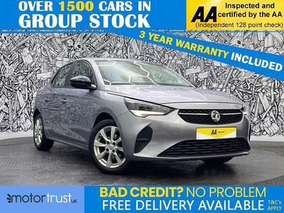 Used Vauxhall Corsa Edition 75 HP (55 kW) 2022 Grey Hatchback