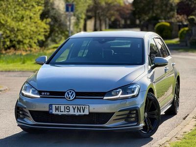 Used VW Golf VII GTD 2019 Silver Hatchback