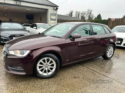 Used Audi A3 2013 Red Hatchback