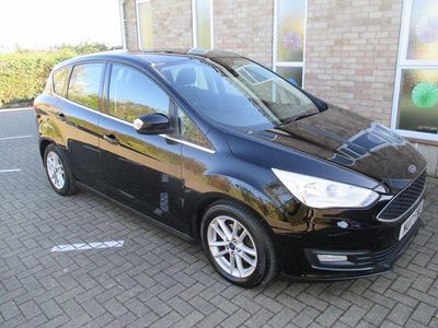 Used Ford C-MAX Zetec 120 HP (88 kW) 2017 Black MPV