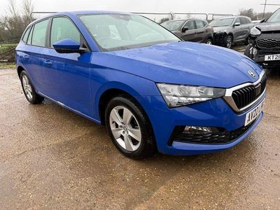 Used Skoda Scala SE 2022 Blue Hatchback
