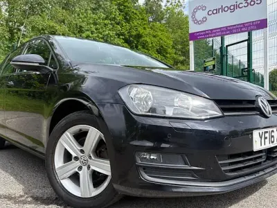 Used VW Golf VII Edition 110 HP (80 kW) 2016 Black Hatchback