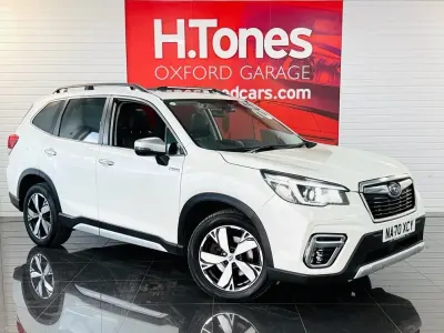 Used Subaru Forester Premium 2020 White SUV