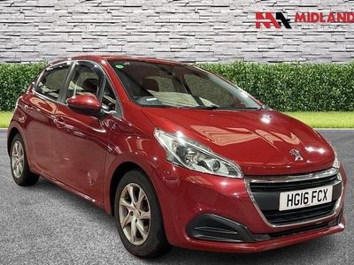 Used Peugeot 208 Active 2016 Red Hatchback
