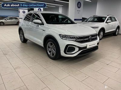 Used VW T-Roc R-line 150 HP (110 kW) 2025 White SUV
