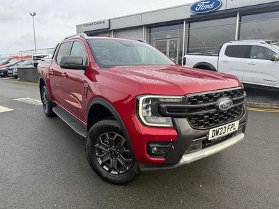 Used Ford Ranger Wildtrack 2023 Red Pickup