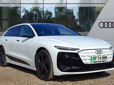 White Used 2025 Audi A6 e-tron Performance Estate | £53,790