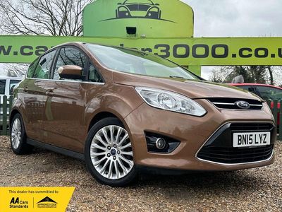 Used Ford C-MAX Titanium 115 HP (84 kW) 2015 Brown MPV