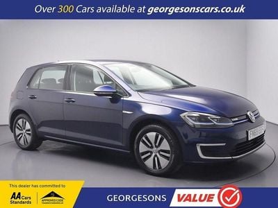 Used VW e-Golf 100 kW (136 HP) 2019 Blue Hatchback